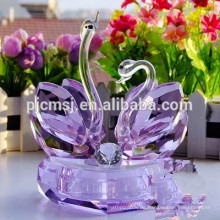 Crystal Swan Ornamente Einrichtungsgegenstände CS06